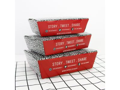 方形外賣立（lì）體紙餐盒